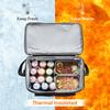 Lifewit Insulated Cooler Bag, 48 Can Large Leakproof Beach Cooler, Lightweight Portable Double Layer Soft-Sided Travel Ice Chest for Camping, Kayaking, Road Trips, Grocery Shopping, Black view 3