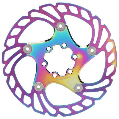 Disc Brake Rotor, Colorful Mountain Disc Brake Rotor 6 Nails Mountain Disc Brake Rotor 140mm-203mm Disc Brake Rotor(160mm)