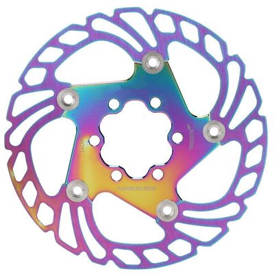 Disc Brake Rotor, Colorful Mountain Disc Brake Rotor 6 Nails Mountain Disc Brake Rotor 140mm-203mm Disc Brake Rotor(140mm)