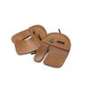 Obert Handmade Archery Finger Protecter Glove Hand Tab Guard Hunting Fingers Protector for Shooting Hunting Bow String Brown