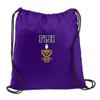 Greekgear FIJI Crest Shield Cinch Sack view 1