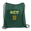 Greekgear Phi Kappa Psi Crest Shield Cinch Sack view 1