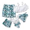 Herbeeza Family Matching Swimsuits, Printed Swimming Pants for Man Youth,Boys,Athletic Swimwear Jammers view 1