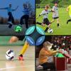 Soccer Balls Glow in the Dark Soccer Ball Size 3/4/5, Official Size Soccer Ball, Indoor/Outdoor Normal Soccer, Light Up Training Ball with Pump and Needles, Ideal Gift Street Ball Game for Men view 2