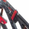 All Mountain Style AMS Hook & Loop Strap to Carry Essentials in case You Flat, Red view 4