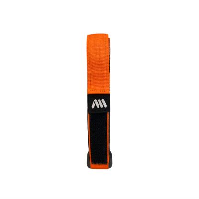 All Mountain Style AMS Hook & Loop Strap to Carry Essentials in case You Flat, Oraange
