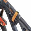 All Mountain Style AMS Hook & Loop Strap to Carry Essentials in case You Flat, Oraange view 4