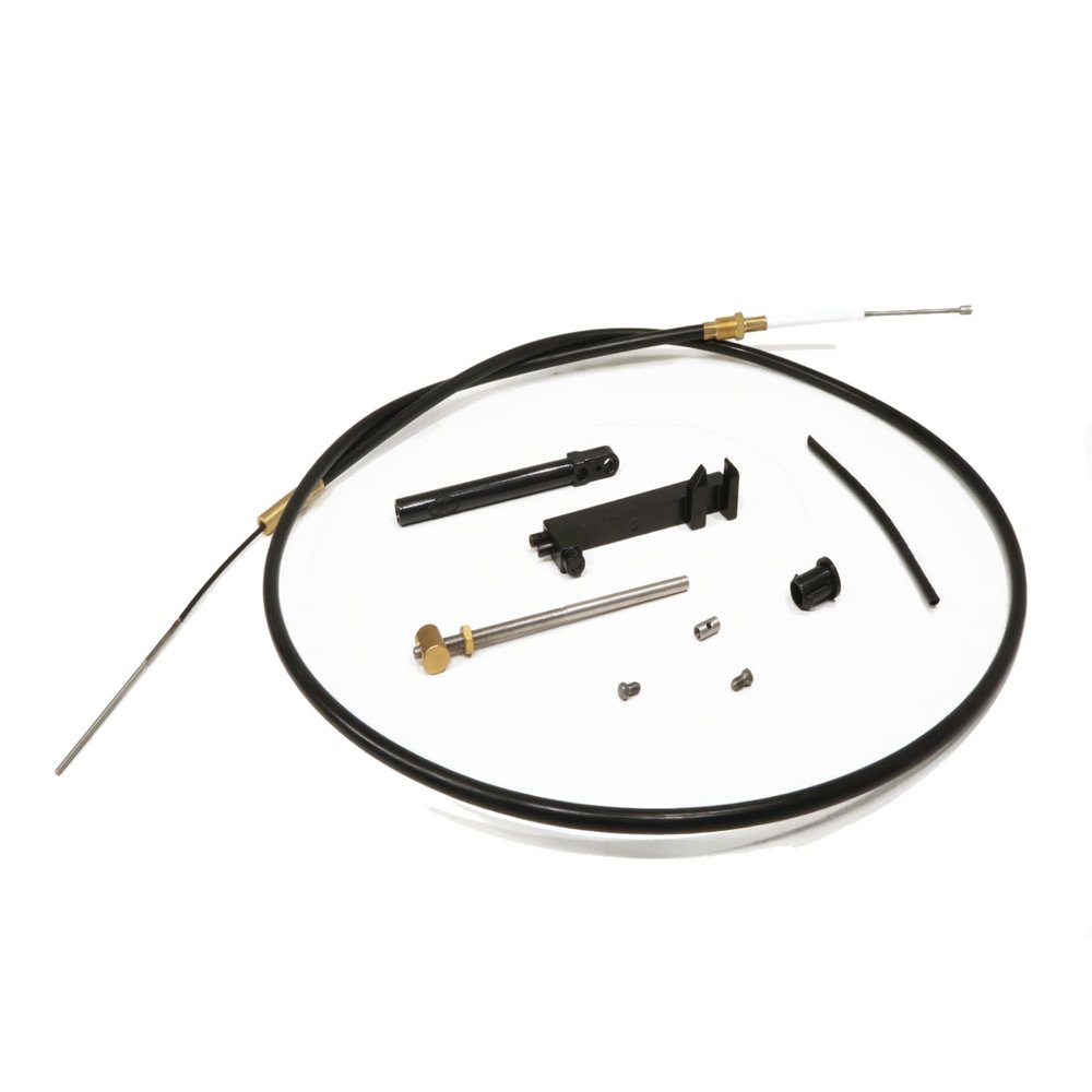 The ROP Shop Lower Shift Cable Assembly with Slide for SEI 9A-102-02, 9A10202 Boat Engines