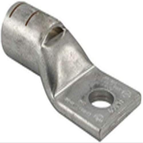 Penn-Union BLU-2S10 Compression Lug, 1-Hole, Copper, 2 AWG, 1/2" Stud Size, Brown- Pack of 10