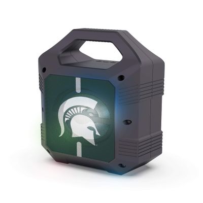 SOAR NCAA ShockBox XL LED Wireless Bluetooth Speaker, Michigan State Spartans