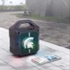 SOAR NCAA ShockBox XL LED Wireless Bluetooth Speaker, Michigan State Spartans view 2