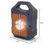 SOAR NCAA ShockBox XL LED Wireless Bluetooth Speaker, Clemson Tigers view 4