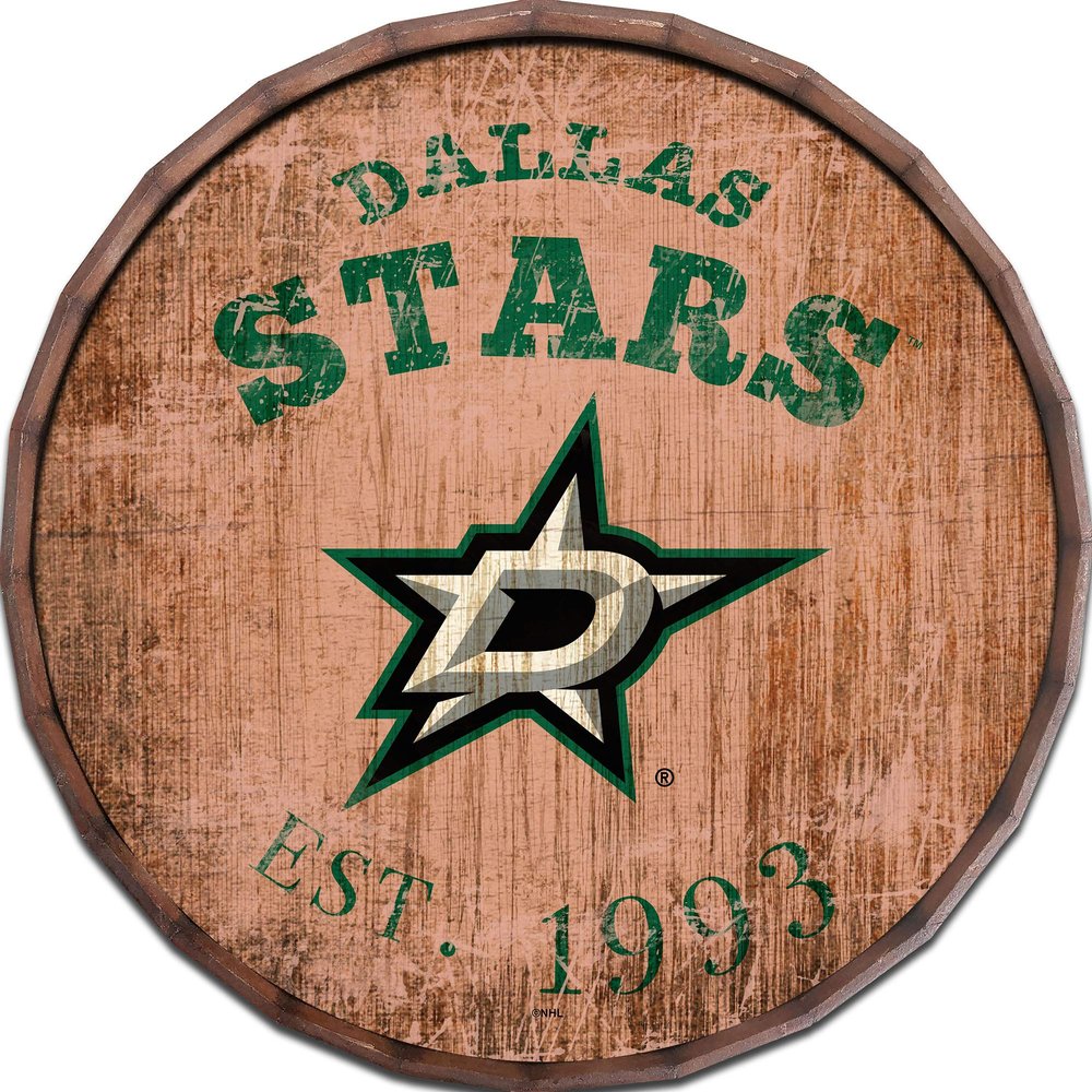 Fan Creations NHL Minnesota Wild Unisex Dallas Stars Established Date 16" Barrel Top, Team Color, 16"