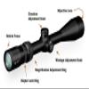 Vortex Optics Sonora Second Focal Plane Riflescopes (Black, 4-12x44, Dead-Hold BDC (MOA)) view 2