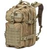 Tru Salute 45L Military Tactical Backpack Large Army 3 Day Assault Pack Molle Bug out Bag Rucksack (Tan) view 1