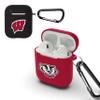 SOAR NCAA Protective Case for Apple Airpods - 2 Pack, Wisconsin Badgers view 1