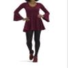 No nonsense Women's Super Opaque Control-Top Tights, Black/Cobblestone, X-Large view 2