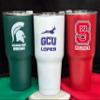 NC State Wolfpack Proud Mom and Dad 24 oz Insulated Stainless Steel Tumblers 2 Pack Black. Officially Licensed Collegiate Product view 4