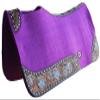 CHALLENGER Horse Saddle PAD Western Contoured Wool Felt Therapeutic 39206PR