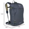 Osprey Sopris 20L Women's Ski Backpack, Tungsten Grey view 4
