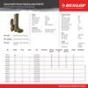 DUNLOP 16" Purofort Food Pro Multigrip Steel Toe EH Waterproof Pull On Work Boot Green/Brown - 5183155 view 3