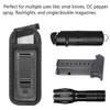 4-Pack Universal IWB Magazine Holster Concealed Carry 9mm .40 .45 | Inside The Waistband Mag Pouch | Mag Holster for Glock 43 17 Sig 1911 S&W M&P | Fits Any 7 10 15 Round Clips for All Pistols view 3