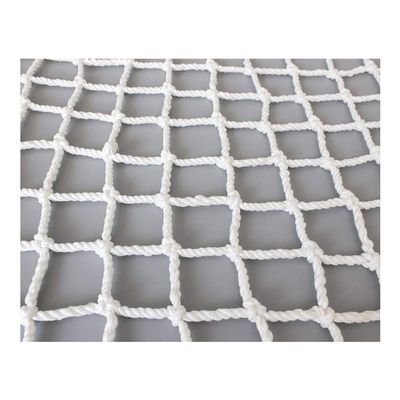 Child Safety Net Stairs Playground Climb Fall Protection Net Rock Swingset Outdoor Treehouse Nylon Protection Net Rope Thick 6mm,5cm,2 * 2M(7 * 7ft)