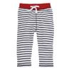 Mud Pie Baby Boys Infant Pull-On Reversible Stripe Pants (6-9M, Red), 6-9 Months view 1