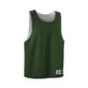 Alleson Athletic Women's Standard Lacrosse Reversible Pinnie, Forest/White, XX-Small/X-Small view 1