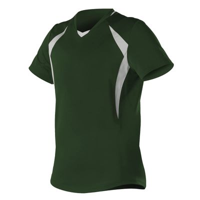 552JW - Fastpitch JERSEY Women - L - FS/WH