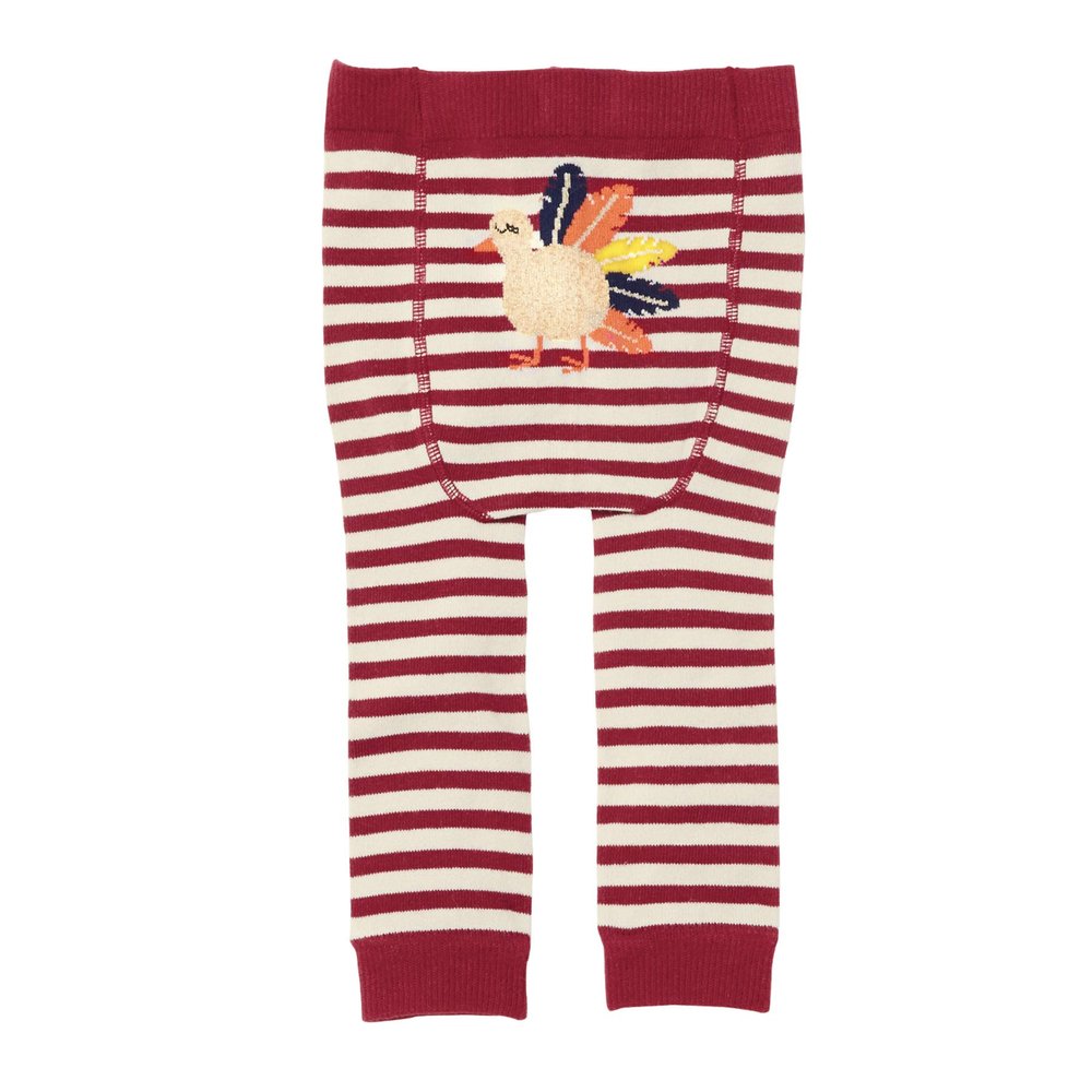Mud Pie Baby Boys Thanksgiving Knitted Pants (6-12M, Red), 6-12 Months