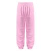 Hularka Kids Boys Girls Long Trousers Bloomers Sports Pants Training Gymnastics Side Sripes Jogging Pants Sportswear Casual Pink 3-4 view 1