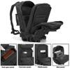 QT&QY 45L Military Tactical Backpacks Molle Army Assault Pack 3 Day Bug Out Bag Hiking Treeking Rucksack black view 3
