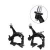 Tbest 1 Pair of Brake Set, Road V-Shaped Mechanical Dual-Pivot Brake Set Road Brakes Brakes Caliper Set 20 Inch Calipers Kit view 2