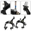 Tbest 1 Pair of Brake Set, Road V-Shaped Mechanical Dual-Pivot Brake Set Road Brakes Brakes Caliper Set 20 Inch Calipers Kit view 3