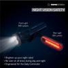 MOMODESIGN Bike HL02+RL03KIT Bicycle Light Kit, Zoomable USB Front Light & Rear Light, Super Bright, Multiple Lighting & Flashing Modes, Universal Fit view 3