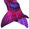 Mermaid Tail and Monofin for Swimming with MER-Shield Tip Protection, Adult Sizes (Bali Blush - Purple Monofin, Adult S (JS 4-6)) view 2