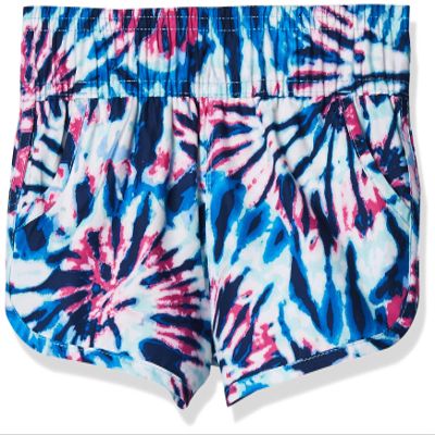 Kanu Surf Girls, Sandy UPF 50+ Quick Dry Beach Elastic Waist Boardshort, Camille Denim, 4