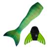 Mermaid Tail and Monofin for Swimming with MER-Shield Tip Protection, Adult Sizes (Lime Rickey - Lime Monofin, Adult M (JM 8-10)) view 1