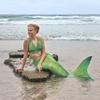 Mermaid Tail and Monofin for Swimming with MER-Shield Tip Protection, Adult Sizes (Lime Rickey - Lime Monofin, Adult M (JM 8-10)) view 4