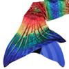 Mermaid Tail and Monofin for Swimming with MER-Shield Tip Protection, Adult Sizes (Seven Seas - Blue Monofin, Adult S (JS 4-6)) view 2