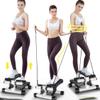 Foldable Stepper Machines Bike Home Leg Arm Pedal Exerciser Desk Cycle Under Exercise Treadmill Physiotherapy Fitness Workout Rehabilitation Training Pink view 3