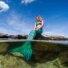 Mermaid Tail and Monofin for Swimming with MER-Shield Tip Protection, Adult Sizes (Siren Green - Green Monofin, Adult M (JM 8-10)) view 4