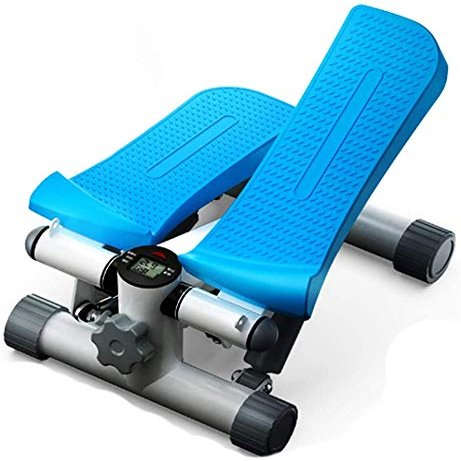 Portable Mini Exercise Bike,Home Leg Arm Exerciser Pedal Exerciser,Pedal Trainer Desk Cycle, Gym Exercise Equipment for Foldable Bike,Desk Elliptical Bike Blue