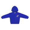 Creative Knitwear College Baby NCAA Officially Licensed Snap Hooded Jacket - Kansas Jayhawks Logo - Royal - 0-3 Months view 1