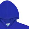Creative Knitwear College Baby NCAA Officially Licensed Snap Hooded Jacket - Kansas Jayhawks Logo - Royal - 0-3 Months view 2