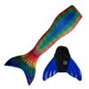 Mermaid Tail and Monofin for Swimming with MER-Shield Tip Protection, Adult Sizes (Seven Seas - Blue Monofin, Adult M (JM 8-10)) view 1