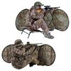 Ameristep Jakehouse Lightweight Durable 96" x 27" Compact Size 2-Person Capacity Portable Turkey Hunting Ground Blind - Mossy Oak Obsession view 3