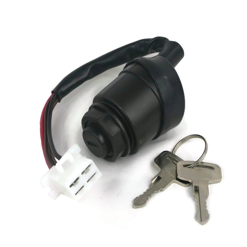 The ROP Shop Key Switch with 2 Keys for Cart Parts CPJ55-82510-00, CPJ558251000 Golf Utility