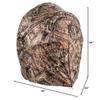 Ameristep Hunting Lightweight Portable Ultra-Compact Easy-Setup 1-Person Tent Chair Ground Blind (Canada) view 2